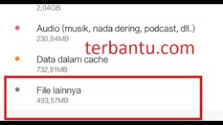 cara menghapus file lainnya di androidtutorial menghapus file android [upl. by Yorztif610]