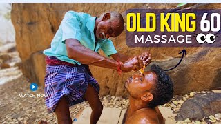 🔱Hogenakkal ASMR 60 Year Old 👨‍🦳Grandpas ❤MASSAGE  ASMR 😚Satisfying 💆‍♂️HEAD massage massage [upl. by Aydiv]