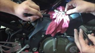 How to find fuel leaks or oil leaks on banjo fittings BONUS How to repair the leaky crush washer [upl. by Leda502]