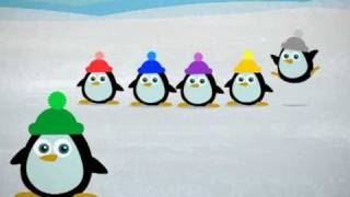 Penguin Explores Numbers 15  BabyFirst TV [upl. by Barret]