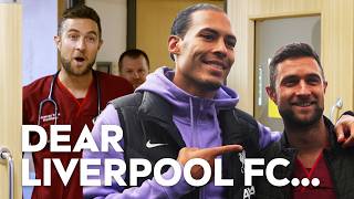 “A Truly Incredible Person”  Van Dijk Surprises a Red Who Saved a Fan’s Life  Dear Liverpool FC [upl. by Harrak]