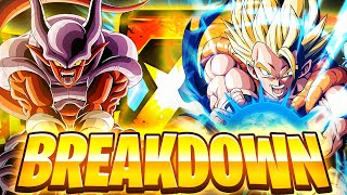 LR TEQ GOGETA GOKU AND VEGETA AND PHY JANEMBA ARE EZAING THEY ARE CRACKED IN DOKKAN BATTLE [upl. by Schnur]