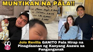 JOLO REVILLA BINAHAGI KUNG PAANO ANG HIRAP ng Kanyang Asawa sa Panganganak [upl. by Yddet]