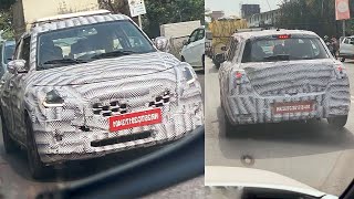 4th Gen Maruti Swift 1st Time Spied Testing In India [upl. by Linette]