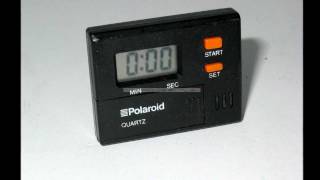 Polaroid Timer Quartz [upl. by Essie]