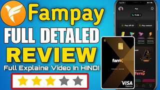 Fampay Full Detailed Review 2023 Fampay explained in hindi  FamXCard full detail  good or bad [upl. by Nerat]