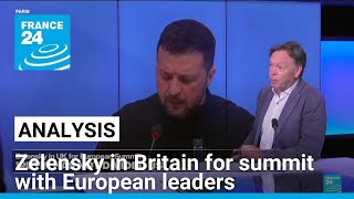 Zelensky urges unity behind Ukraine at European summit • FRANCE 24 English [upl. by Lellih]