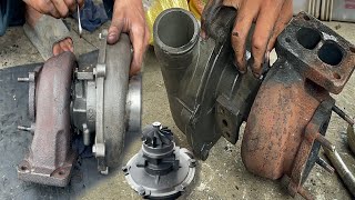 Turbocharger is not Working Good  How can repair turbocharger by a small boy top video 2 [upl. by Eintihw]