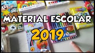 LISTA DE MATERIAL ESCOLAR G3 2019 [upl. by Sweet]