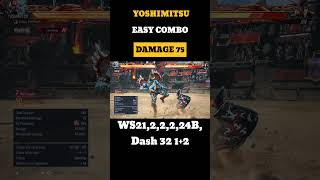 Yoshimitsu combo tekken 8Yoshimitsu combo guide tekken 8Yoshimitsu tekken 8Yoshimitsu [upl. by Trojan382]