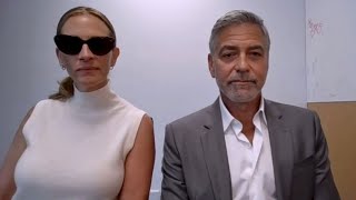 Watch Julia Roberts CRASH George Clooneys Interview [upl. by Nwaf]