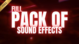 Ultimate Sound Effects Pack  Free Download for Video Edits amp Projects [upl. by Annwahsal]