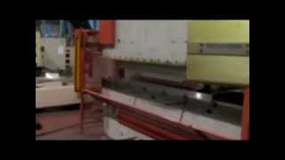 Edwards Pearson PR6 100X3100 6 Axis CNC Hydraulic Downstroke Press Brake [upl. by Kalindi]