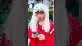 桔梗这是怎么回事？Inuyasha CosPlay Shorts [upl. by Eniak]