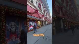 Macys NYC shorts youtubeshorts macys usa [upl. by Esiocnarf]