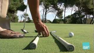 Consejos de Golf Mejorar el putt I [upl. by Ahseuqal12]