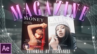 3D MAGAZINEBOOK TUTORIAL  after effects  ttchanell [upl. by Barber]