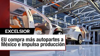 Producción Histórica de Autopartes En México Impulso por Compras de EU [upl. by Zaslow]