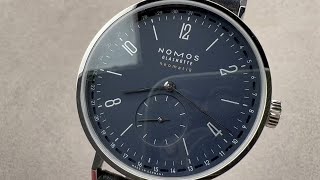 Nomos Glashütte Tangente Neomatik 145 Nomos Glashütte [upl. by Cedell935]