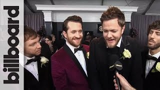 Imagine Dragons on quotBeing a Genreless Bandquot  Grammys 2018 [upl. by Laleb]