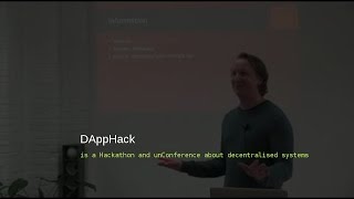 Java library for smart contracts  DAppHack Berlin 2016 [upl. by Donadee]