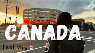 First Day  Yorkville University 🇨🇦  Welcome To Canada  Vlog 1 [upl. by Kreiner]