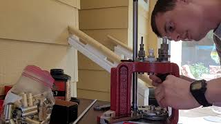 Reloading    Hornady LockNLoad    357 magnum [upl. by Fredrick]