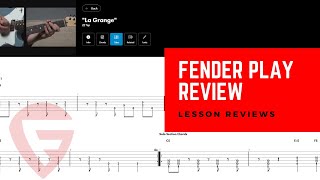 Fender Play Review  New Online Guitar Lesson Website [upl. by Dihgirb926]