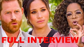 OPRAH FULL INTERVIEW MEGHAN and HARRY  CBS OPRAH FULL INTERVIEW Meghan MEGHAN MARKLE [upl. by Nnylaehs761]