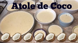 Receta De Atole De Coco Estilo Nayarit [upl. by Harvey]