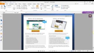 Editing with Foxit PDF Reader [upl. by Kellina]