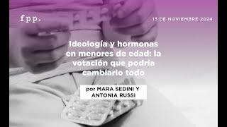 Ideología y hormonas en menores de edad la votación que podría cambiarlo todo [upl. by Fendig724]