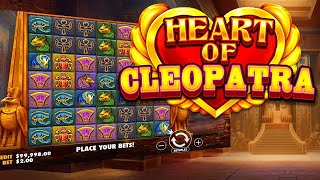 Heart of Cleopatra Slot Bonus MEGA WIN Pragmatic Play [upl. by Lesly425]