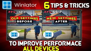 Winlator On Android  6 Tips amp Tricks To Improve Performance [upl. by Atiekan]