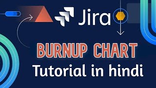 Jira tutorial in Hindi 26 Sprint Burn up chart [upl. by Llyrad197]