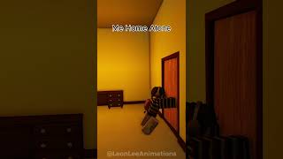 Roblox Home Alone roblox robloxanimaion robloxanimation [upl. by Eednam]