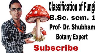 fungi classification doctor expert botany neet biology bsc trending viralvideo facts [upl. by Araem]