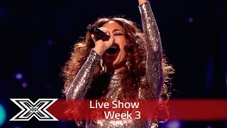 Nicole Scherzinger’s diva mashup  Live Shows Week 3  The X Factor UK 2016 [upl. by Natie]