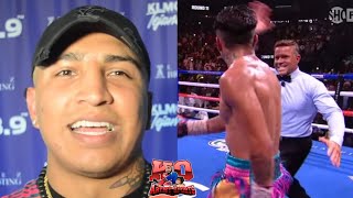 MARIO BARRIOS confused w TANK DAVIS stoppage [upl. by Redwine]