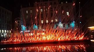 Fête des lumières Bellecour Lyon  2023 [upl. by Celinka]