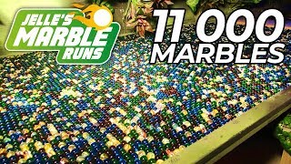 INCREDIBLE Marble Run Machine with 11000 Marbles [upl. by Anirrok]