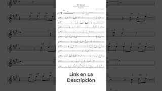 El Amor Partitura Saxofón Alto Tenor Soprano Trompeta Flauta y Violín [upl. by Rizzi775]