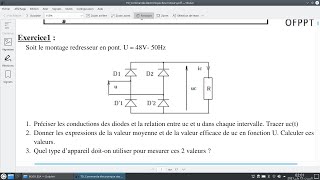 Correction exercice1  Redresseur [upl. by Beard]