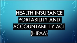 HIPAA Compliance Health Insurance Portability and Accountability Act  H I P A A Hindi Explanation [upl. by Mulligan636]