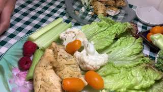 Grilled Chicken Breast Salad for Lunch  Simple Lunch Recipe [upl. by Nrevel795]