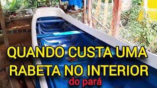 quanto custa as rabetas no interior do Parácarpintarianaval trabalho ribeirinhocanoas [upl. by Granny]