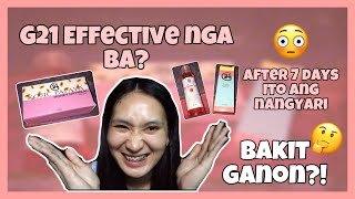 G21 HONEST REVIEW after 7 days ito ang nangyare GlassSkinset G21 G21Honestreview [upl. by Kra]