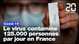 Covid19 125000 personnes sont contaminées chaque jour en France [upl. by Mij]