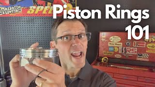 Piston Rings 101  Part 2  Piston Ring Materials amp Designs [upl. by Polik]