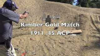 Kimber Gold Match 1911 45 ACP [upl. by Hamburger]